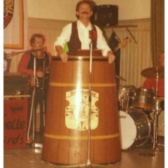 Fasnachtseröffnung im Ziegelhof: Rudi Deutinger mit einem Klagelied aus der Bütt.