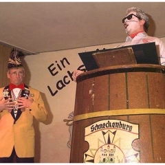 11.11. in der Linde: Fasnacht pur. Gegensätze vorgetragen von Arthur und Gene Bruderhofer.