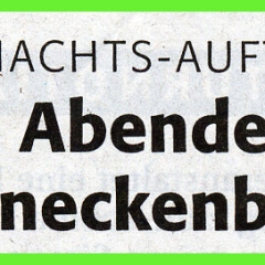 11.11. in der Linde: Zeitungsartikel.