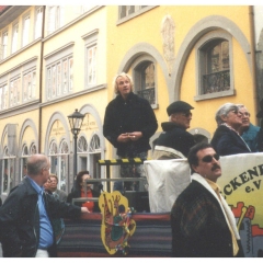 140 Jahre Elferrat: Stadtführer Daniel Gross erzählte Anekdoten aus der Stadtgeschichte.