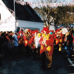 Rosenmontag: Besuch beim Närrischen Jahrmarkt in Freudental.