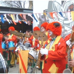 Schmutziger Donnerstag: Befreiung des Kindergarten Käthe-Luther.