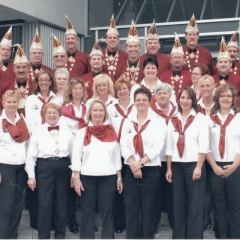 Der Elferrat mit Elferfrauen der Schneckenburg.