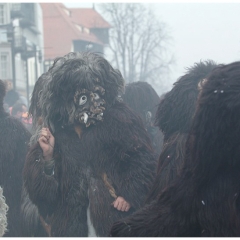 Umzug Fasnachtssonntag: Der Abschluß bildetete der Schneeschreck.