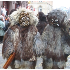 Umzug Fasnachtssonntag: Der Abschluß bildetete der Schneeschreck.