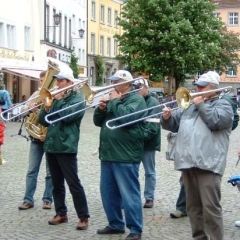 Vatertag der Clowngruppe: Zuerst spielte man in Meersburg.