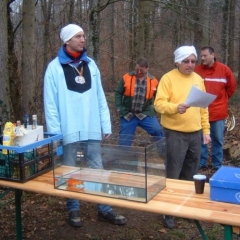 Narrenbaumholen in Hegne: Dann folgte der offizielle Teil der Präsidenten.