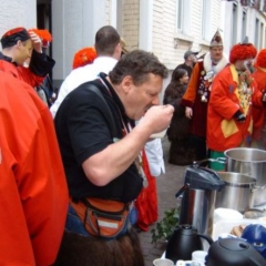 Schmutziger Donnerstag: Es folgte ein Besuch bei der Familie Rahming.