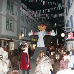 Verbrennung auf dem Stefansplatz: Danach folgte die Puppe.