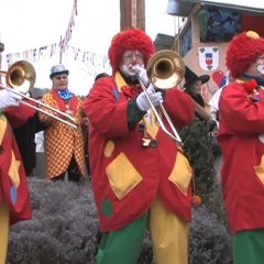 Rosenmontag: Besuch beim Närrischen Jahrmarkt in Freudental.