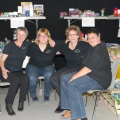 Männerballett-Treffen vom Schneeschreck: Das Team an der Tombola konnte noch entspannt in die Kamera blicken.