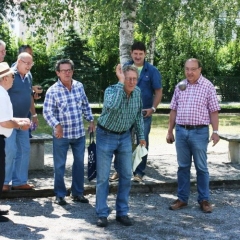 Boule-Turnier der Schneckenburg: Zuerst stand der Wettkampf im Vordergrund.