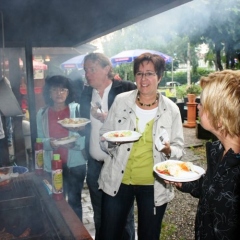 Boule-Turnier der Schneckenburg: Nach dem Spiel durfte gefeiert werden.