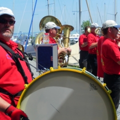 Die Clowngruppe spielte beim DMSC in Güttingen.