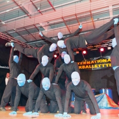 Männerballett-Treffen vom Schneeschreck: Das Männerballett der Schneckenburg.