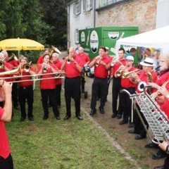 Partnerschaftstreffen mit Tabor im Palmenhaus: Die Clowngruppe war auch dabei.