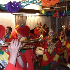 Rosenmontag: Abendessen in Überlingen am Ried.