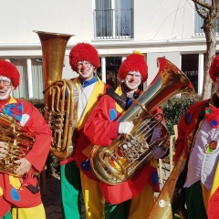 Rosenmontag: Nächster Halt war das Don Bosco Haus.