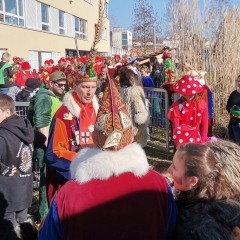 Schmutziger Donnerstag: Nächster Halt war der Kindergarten Von der Flüh,