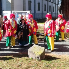 Umzug in Konstanz: Umzugsbeginn vor der Stephankirche.