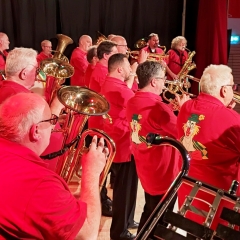 Ballett-Treffen Schneckenbürgler Schneeschreck: Die Clowngruppe eröffnete den Abend.