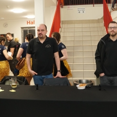 Ballett-Treffen Schneckenbürgler Schneeschreck: Gleich können die Türen geöffnet werden.