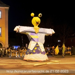 Verbrennung auf dem Stephansplatz: Die Puppe stand parat.