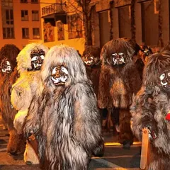 Verbrennung auf dem Stephansplatz: Der Schneeschreck.