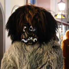 Verbrennung auf dem Stephansplatz: Der Schneeschreck.