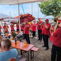 Clowngruppe: Auftritt beim ESAV unter der Leitung von Tony Sferragatta.