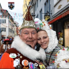 Schmutziger Donnerstag: Die Schneckenburg auf der Gass.